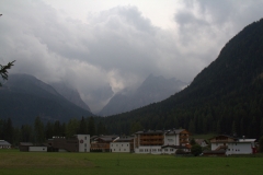 Blick in Richtung drei Zinnen.
