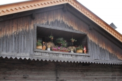 Auch so kann man ein Fenster dekorieren.