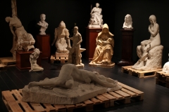 Im Museum der schönen Künste. Installation oder Abstellkammer?
